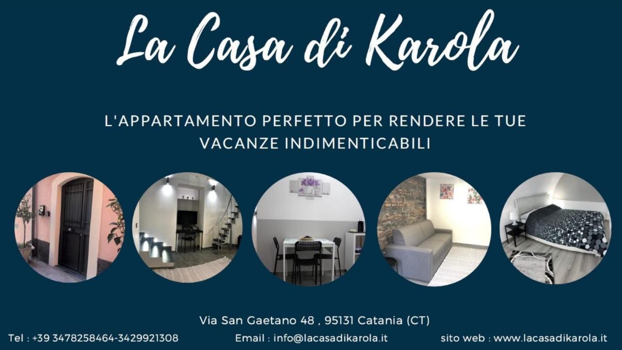 La Casa Di Karola Apartment Catania Luaran gambar